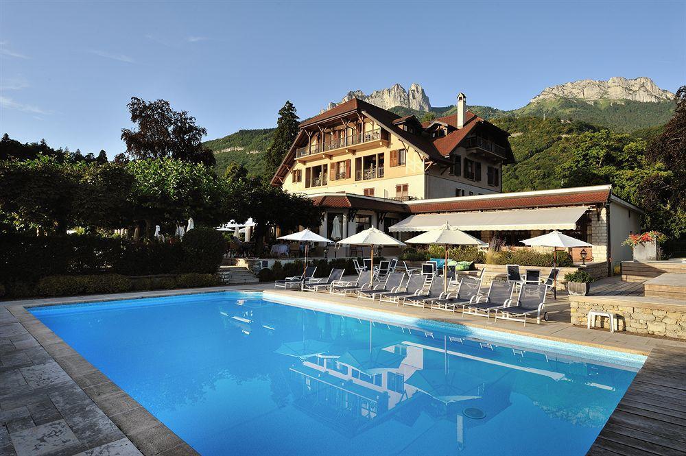 Hotel Le Cottage Bise Talloires Exteriör bild