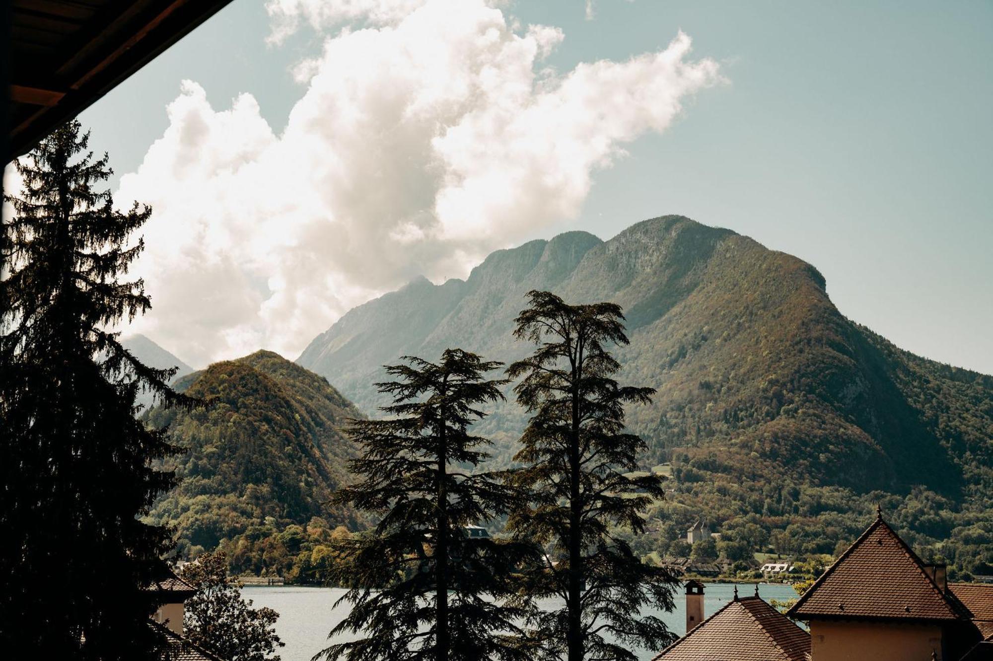 Hotel Le Cottage Bise Talloires Exteriör bild
