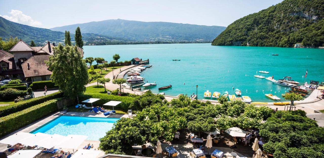 Hotel Le Cottage Bise Talloires Exteriör bild